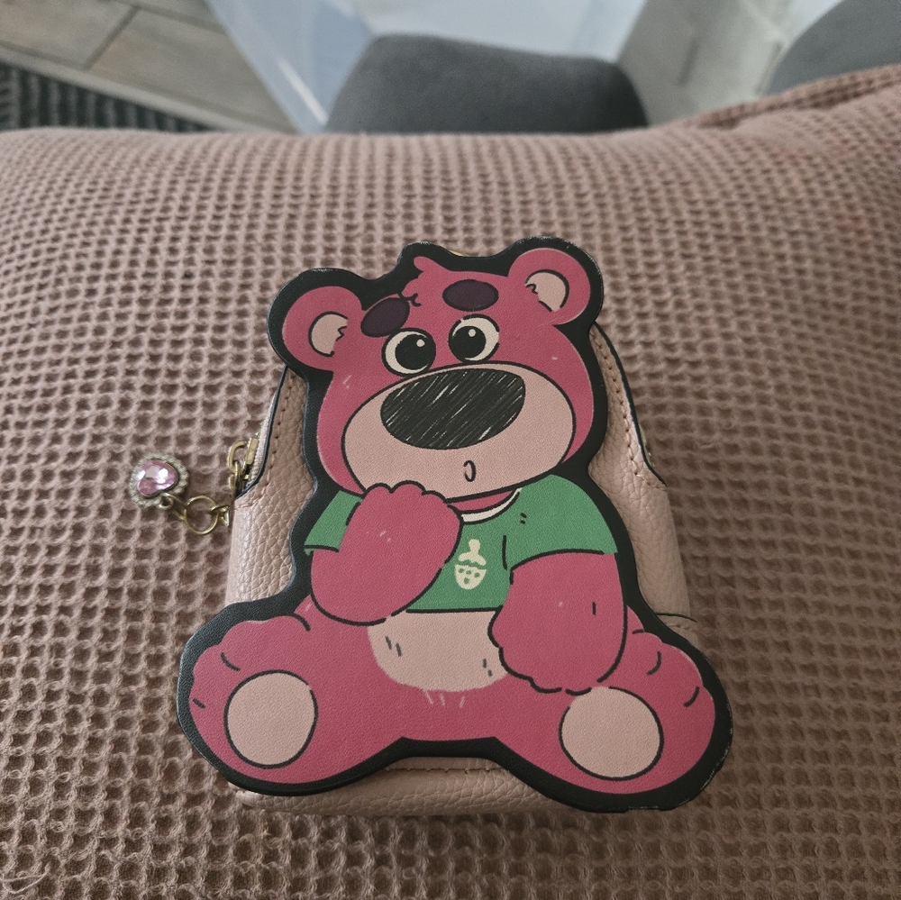 Pink Bear Coin Purse